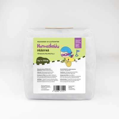 Hammaskeiju Päärynä 1 kg, muoviton pakkaus