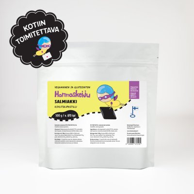 Hammaskeiju Salmiakki 500 g kotiin toimitettuna