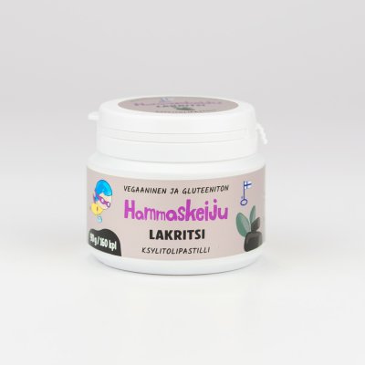 Hammaskeiju Lakritsi 90 g