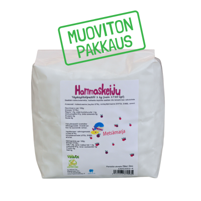 Hammaskeiju Wild berry 1 kg, plastic-free