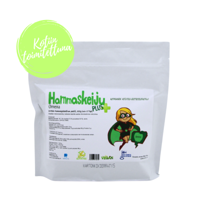 Hammaskeiju PLUS Omena 500 g kotiin toimitettuna