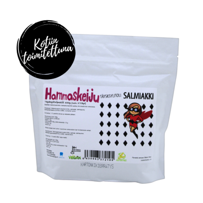 Hammaskeiju Salmiakki (ksylitoli) 500 g kotiin toimitettuna