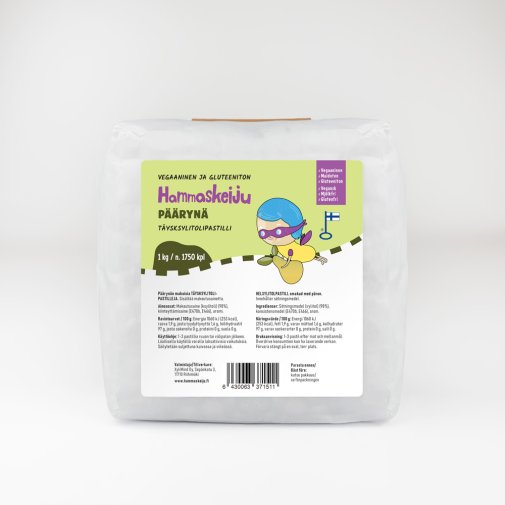 Hammaskeiju Päärynä 1 kg, muoviton pakkaus