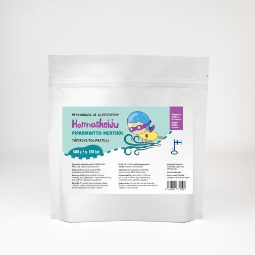 Hammaskeiju Piparminttu-Menthol 500 g