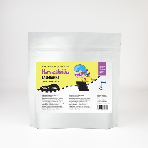 Hammaskeiju Salmiakki 500 g