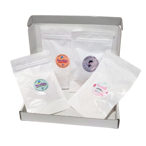 Hammaskeiju 4x 50g maun lajitelma