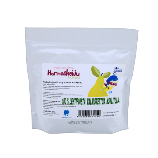 Hammaskeiju Päärynä (lehtipuuksylitoli) 500 g