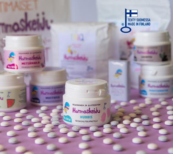 Tervetuloa Hammaskeijun ksylitolipastillikauppaan!